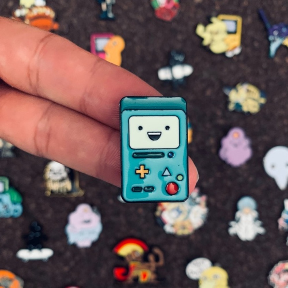 BMO ADVENTURE TIME ENAMEL PIN